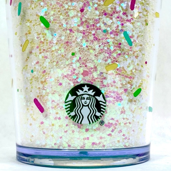 Starbucks Limited Edition Birthday Cake Dome Lid Cold Cup Tumbler 16oz NWOT - Picture 2 of 6
